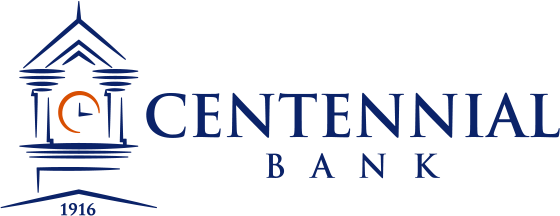 Centennial Bank - Centennial Bank Three Way Tn (560x216), Png Download