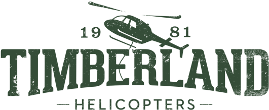 Timberland Helicopters Inc 187 Timberland Rebrand - Helicopter Rotor (600x255), Png Download