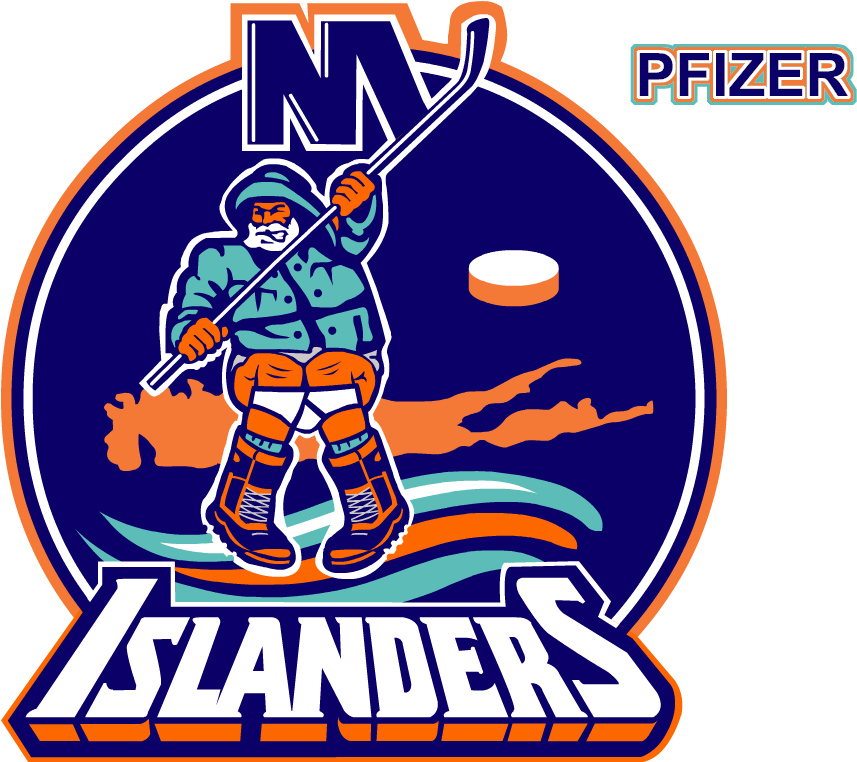New York Islanders Clipart 3 By Toni - Islanders Fisherman Logo T Shirt (1064x798), Png Download
