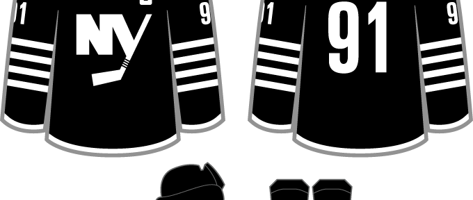 Solve It Saturday - New York Islanders Third Jersey Brooklyn (680x288), Png Download