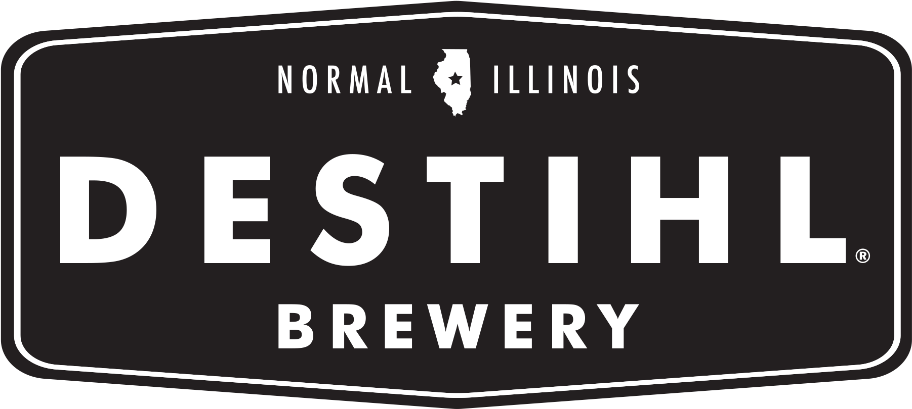 Destihl Brewery Logo Black - Destihl Brewery (2250x1125), Png Download