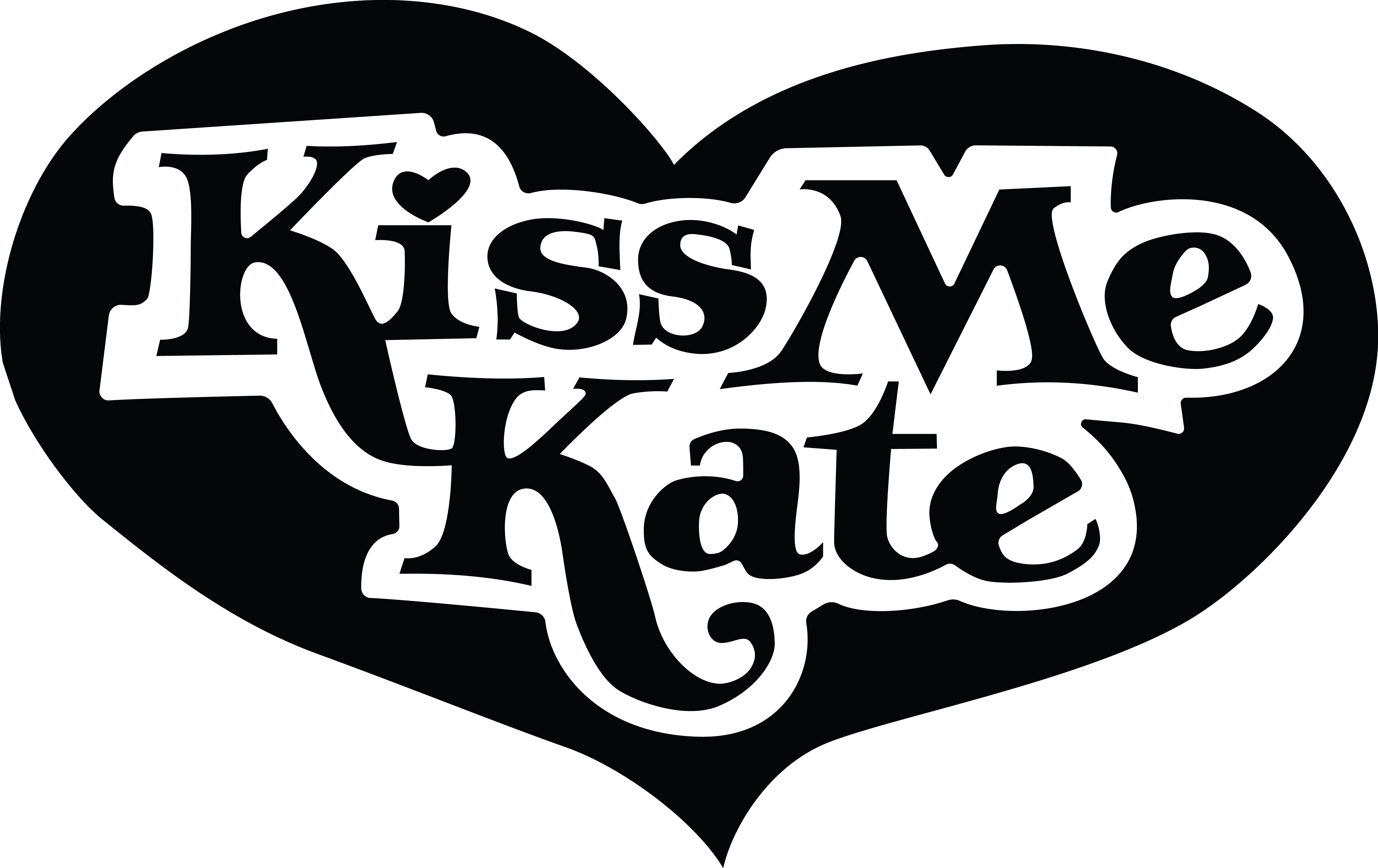 03 Kiss Me Kate - Kiss Me Kate Logo (4505x2840), Png Download