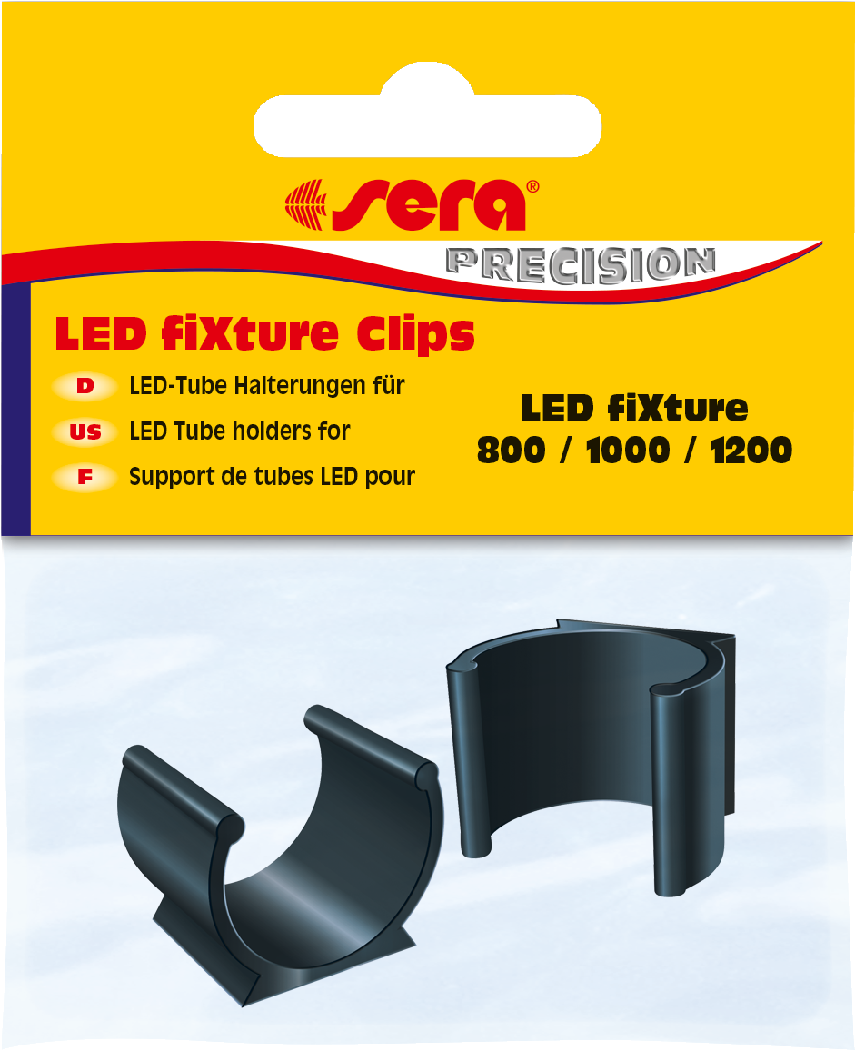31291 Int Sera Led Fixture Clips - Sera Led Fixture Black (1063x1240), Png Download