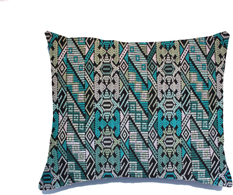 Aquamarine Zunil Pillow - Zunil (600x421), Png Download