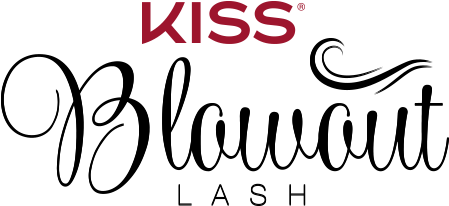 Overlay Kiss Blowout Logo - Kiss Blowout Pixie 2 Lashes (590x310), Png Download