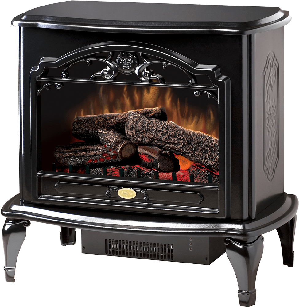 Dimplex Celeste Electric Stove - Dimplex Celeste Black Purifire Electric Fireplace Stove (1000x1000), Png Download