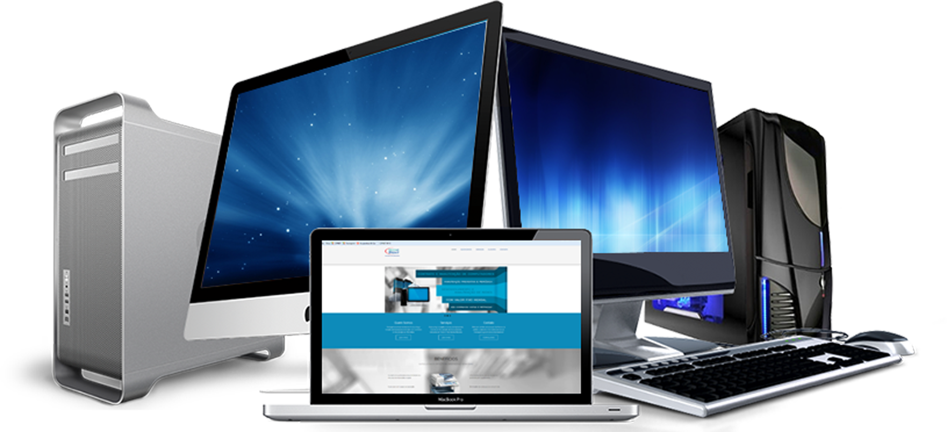 Manutenção De Computador Png - Visionman Wgma-2a7870 Widowpc Gaming Pc (1844x841), Png Download