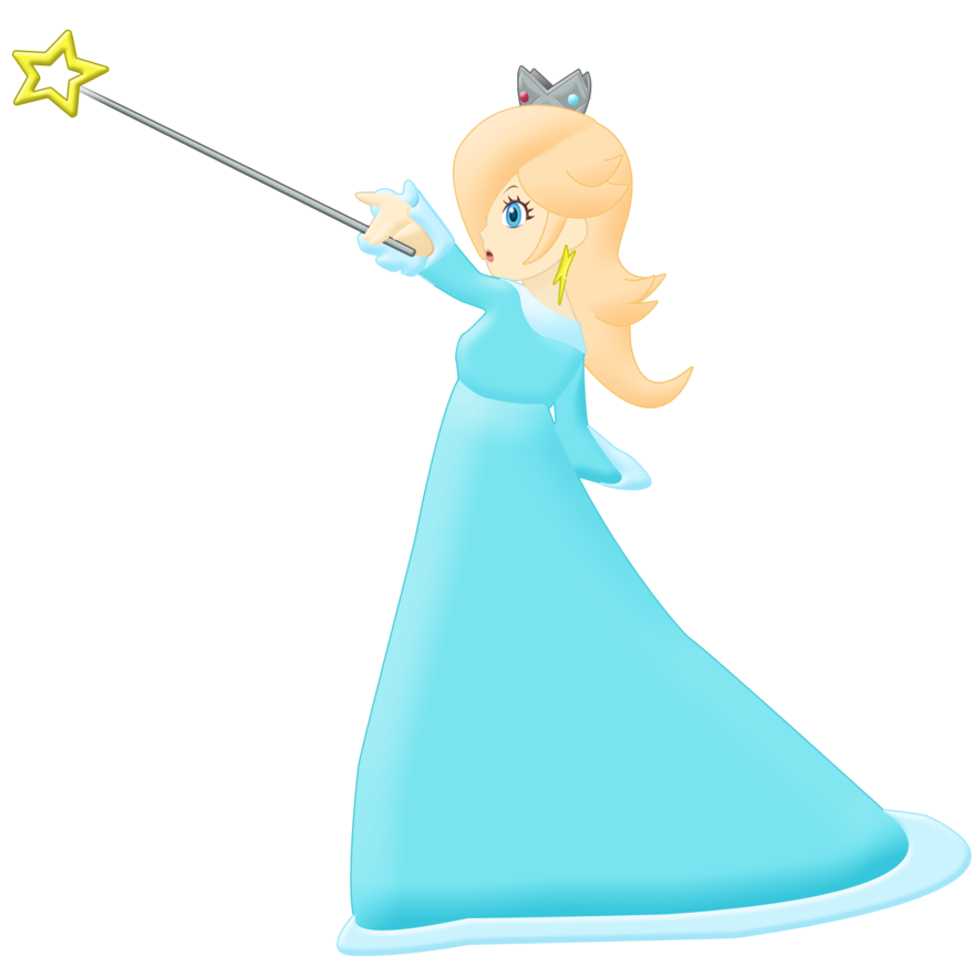 Rosalina Vector By Ajdispirito-d9exjui - Portable Network Graphics (894x894), Png Download