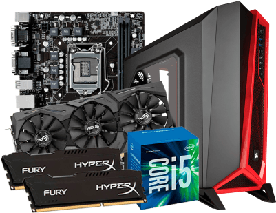 Importar Acessórios Para O Computador - Asus H110m-c/csm Motherboard (400x400), Png Download