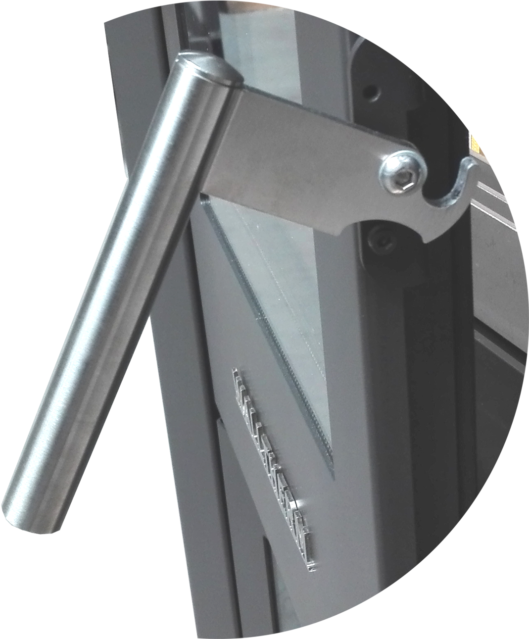 Air Cooled Handles - Gas (1513x1553), Png Download