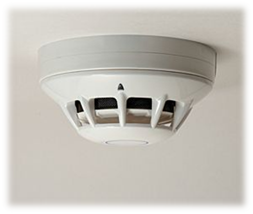 Fire Is One Of The Most Dangerous Events Possible - Smoke Detector (506x428), Png Download
