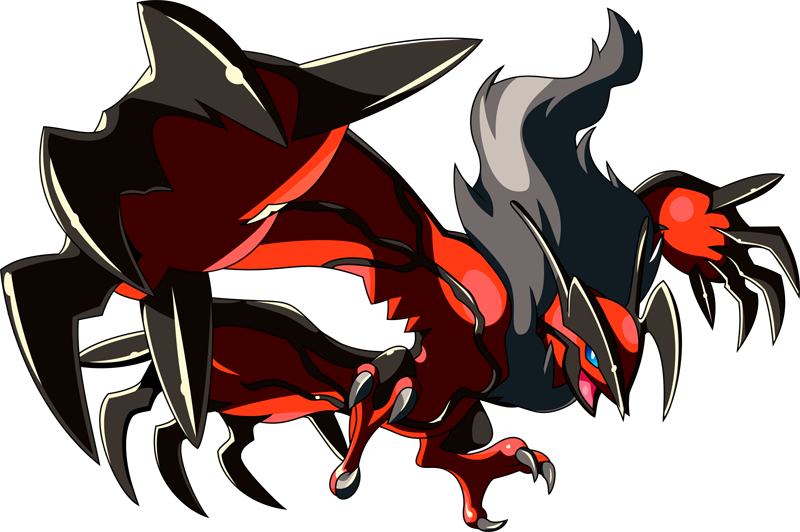 Pokemon Shiny-yveltal Is A Fictional Character Of Humans (800x532), Png Download
