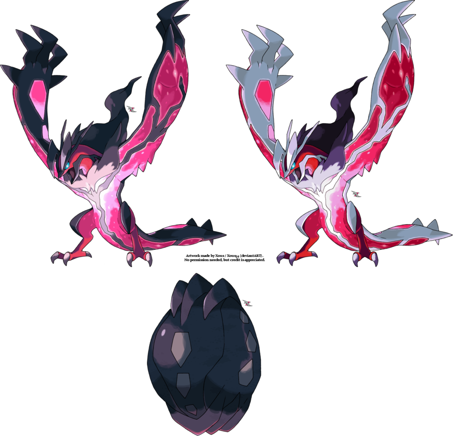 Shiny Yveltal Is So Epic Love It - Yveltal Cocoon Of Destruction (912x877), Png Download