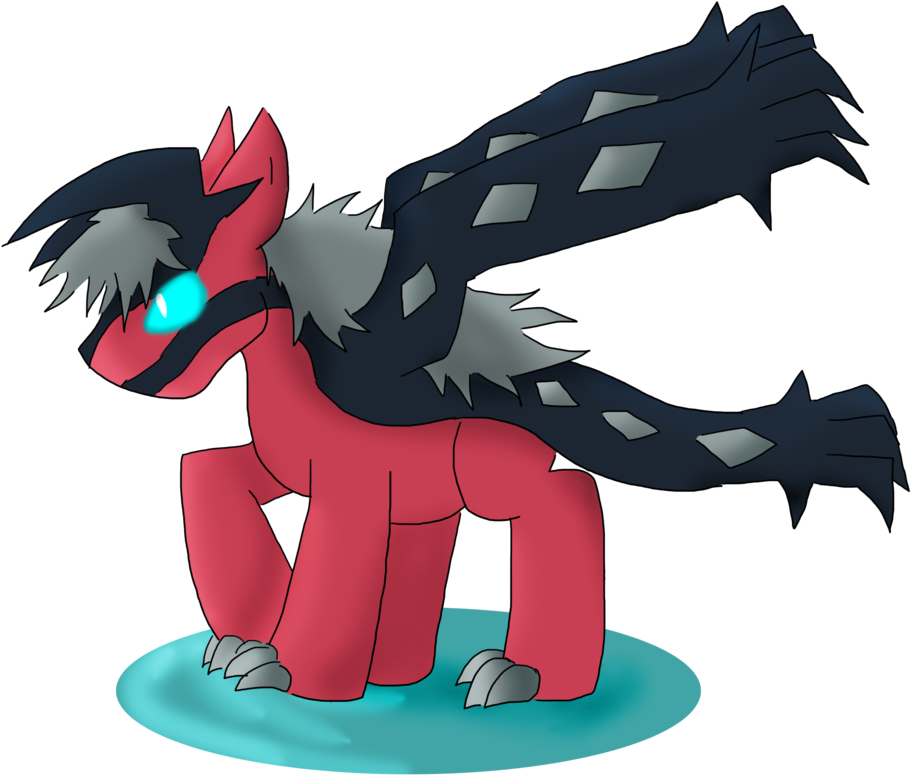 Ingart15, Pokémon, Ponified, Safe, Simple Background, - Cartoon (1280x951), Png Download