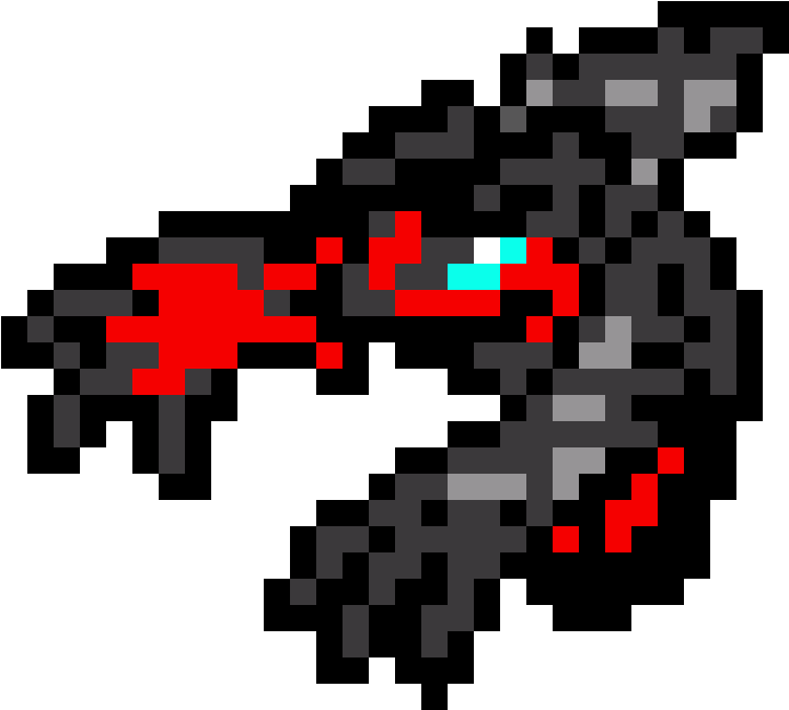 Yveltal - イベルタル の アイロン ビーズ (1200x1200), Png Download