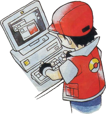 But During The Course Of Our Trading And Simultaneous - Pokemon On A Computer (374x400), Png Download