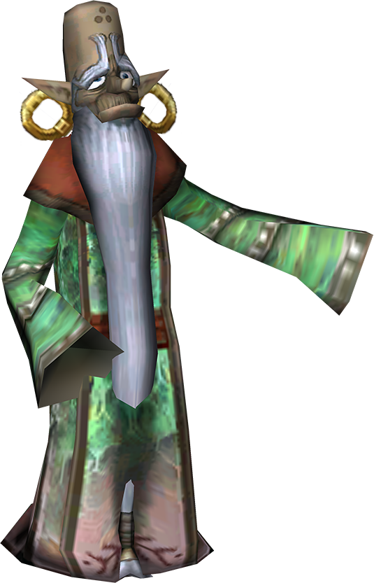 Legend Of Zelda Twilight Princess Charlo (535x833), Png Download