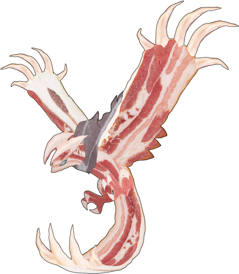 Loading Seems To Be Taking A While - Shiny Yveltal Bacon (838x953), Png Download