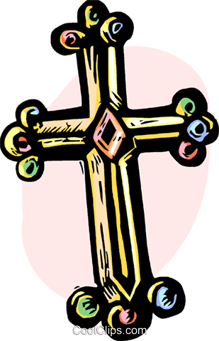 La Cruz Libres De Derechos Ilustraciones De Vectores - Christianity (309x480), Png Download