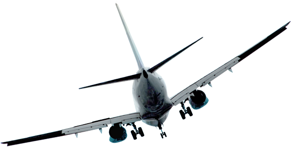 Render Avião De Traz - Boeing 747-8 (600x310), Png Download