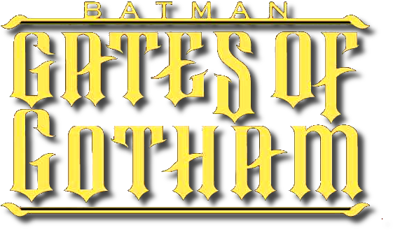Batman Gates Of Gotham Logo - Illustration (584x372), Png Download