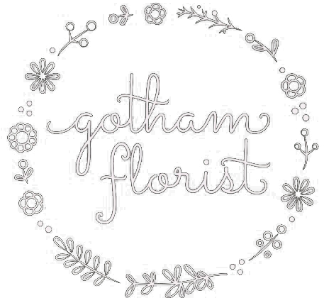 New York, Ny Florist - Gotham Florist (456x435), Png Download