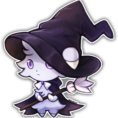 Sorciestel @estelwen@catboy - Cafe - Espurr Halloween (400x400), Png Download