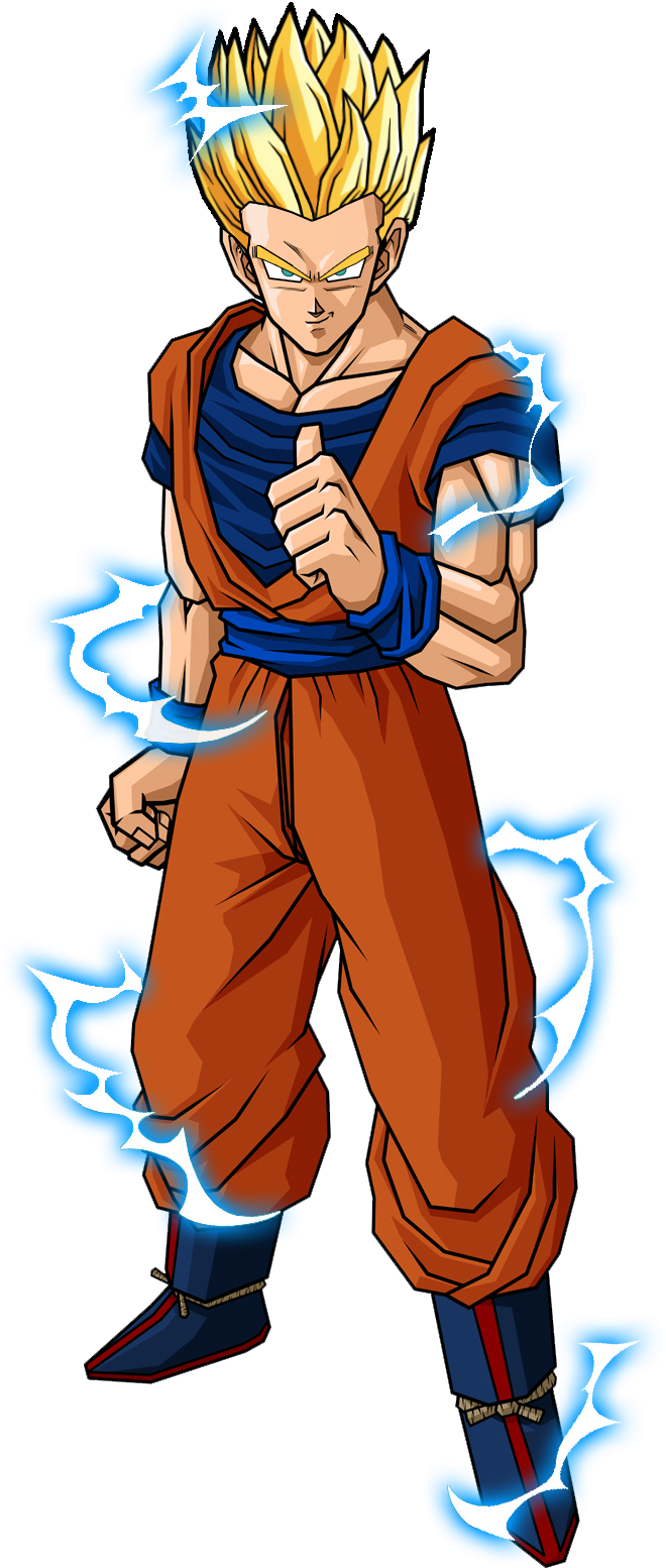 Ss2 Ultimate Gohan - Gohan And Chichi Costume (1200x1600), Png Download