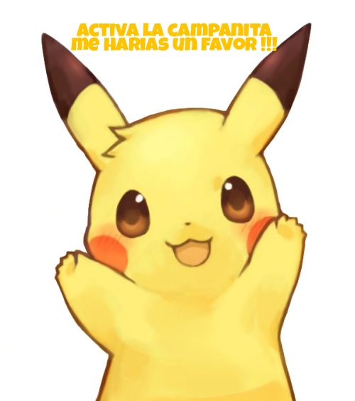 Pikachu Kawaii Para Youtubers Otakus - Cute Cute Love Pikachu (500x564), Png Download