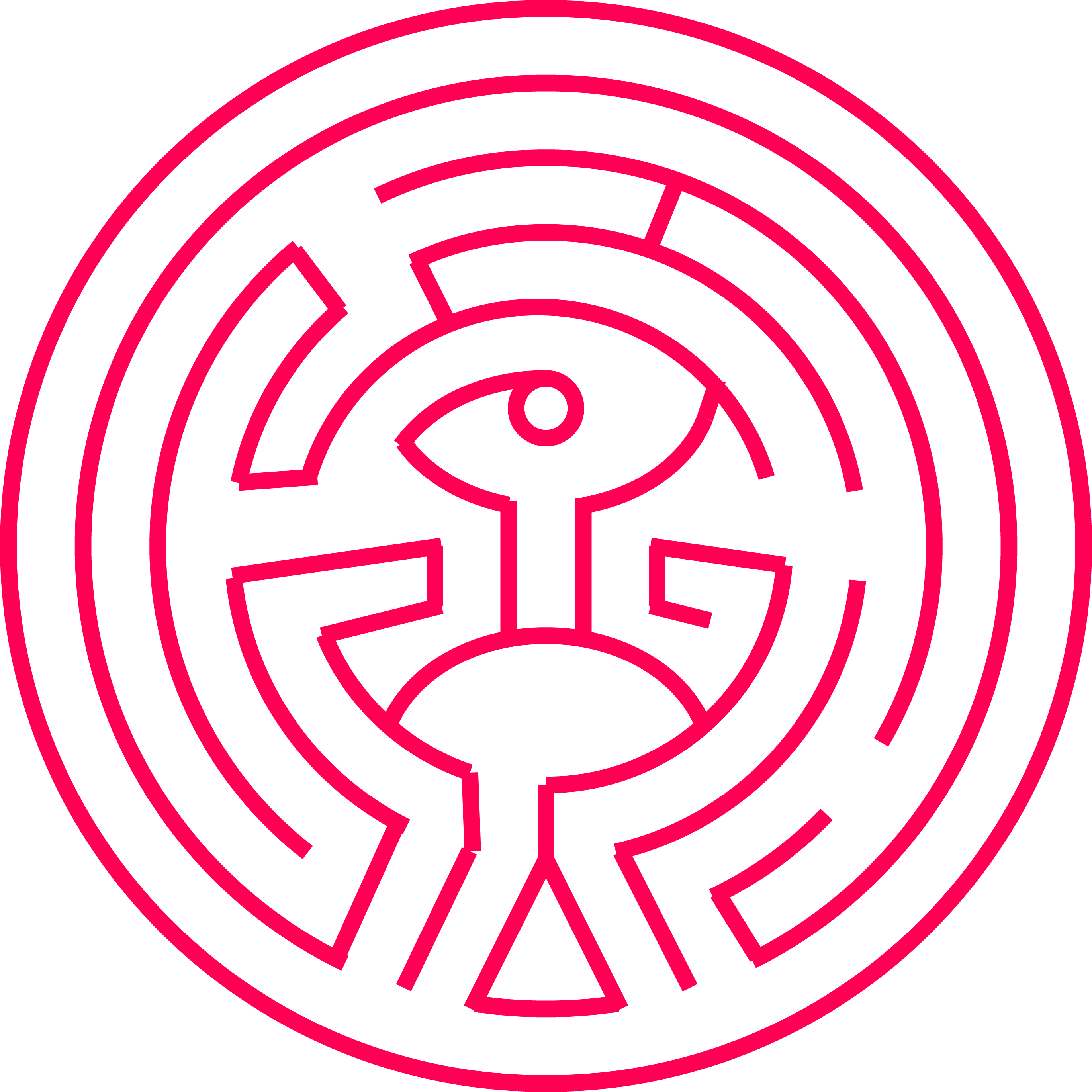 Westworld Maze - Horizon Observatory (2742x2742), Png Download
