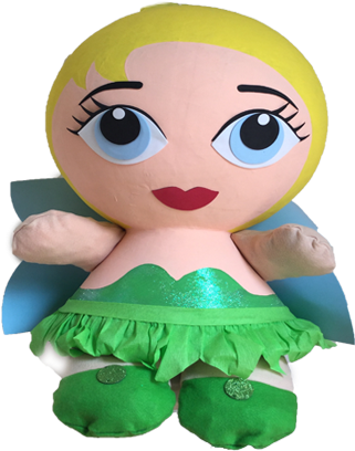 Piñata Campanita 1pza - Party (500x500), Png Download