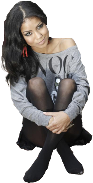 Share This Image - Jhene Aiko Before She Was Famous (397x600), Png Download