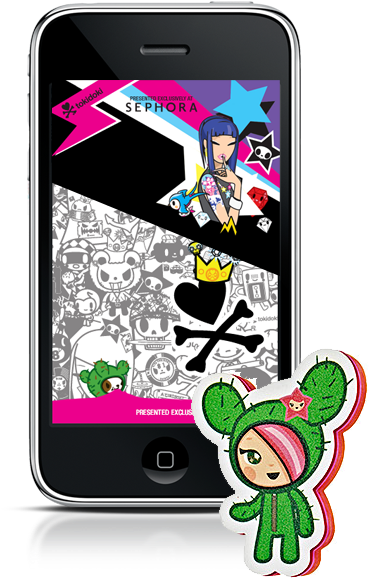 Port-tokidoki - Iphone (428x650), Png Download