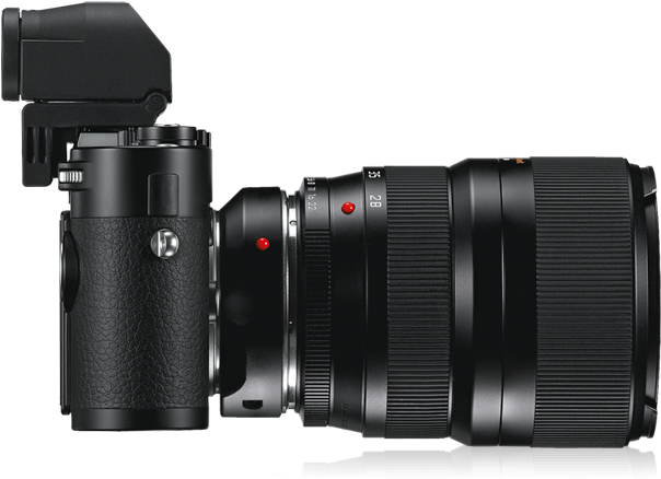 Leica M Camara Fotografica Digital Telemetrica - Leica 14642 R Adapter M (black) (650x496), Png Download