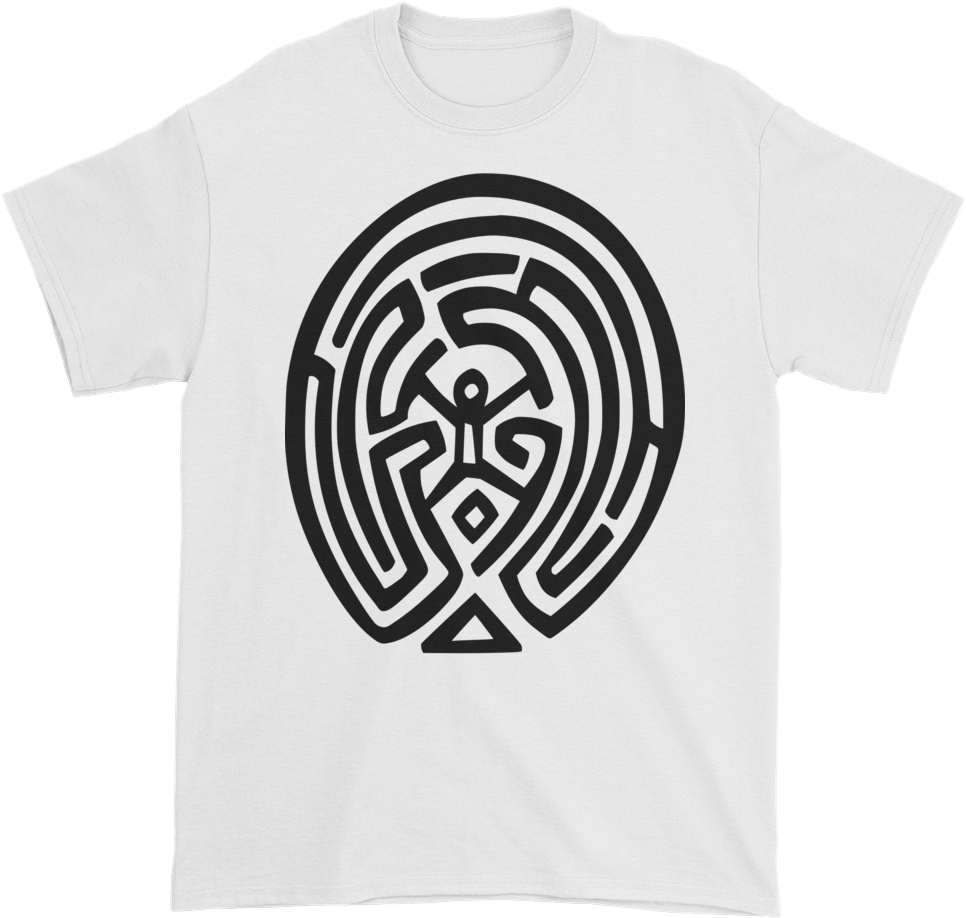 Westworld Man In The Maze Tshirt White - Westworld T Shirt (1000x1000), Png Download