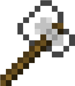 Axe Clipart Minecraft Iron - Items De Minecraft Png (359x359), Png Download