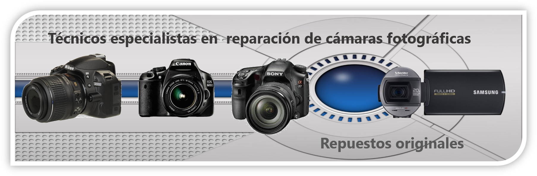 Servicio Técnico Reparación De Cámaras Fotográficas - Sony Slta77vq Slt-a77 A77 24.3mp Digital Slr Camera (1822x608), Png Download