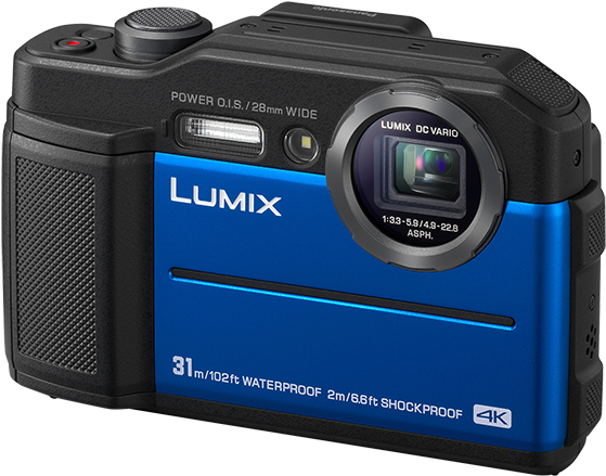 La Lumix Ft7 Es Resistente Al Agua Y A Prueba De Golpes - Panasonic Ts7 (810x467), Png Download