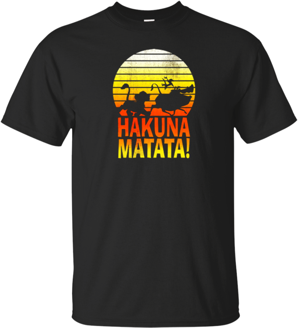 Disney Lion King Hakuna Matata Pr Disney Family - Cartoon T-shirt The Lion King Hakuna Matata (1155x1155), Png Download
