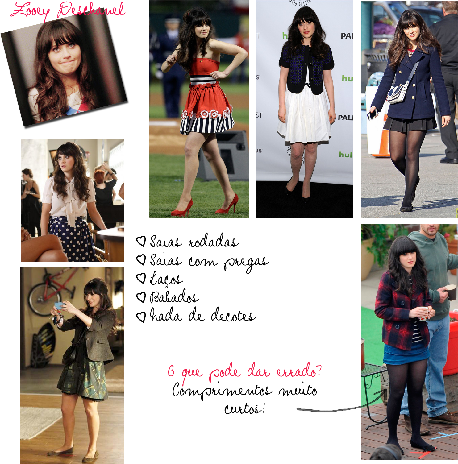 Zooey Deschanel É Uma Atriz De 32 Anos Que, Pela Minha - Girl (1502x1559), Png Download