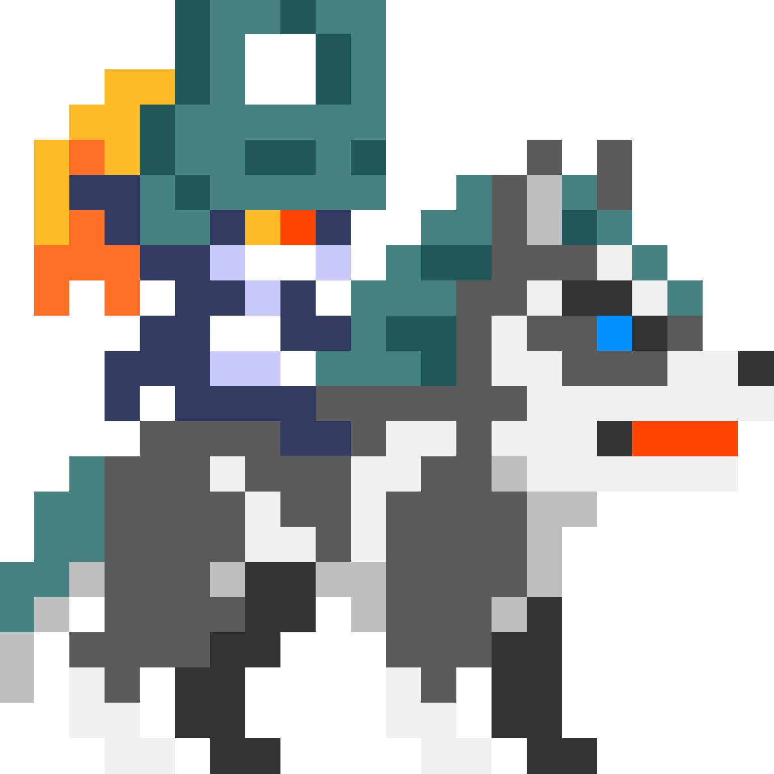 Mystery Mushroom Wolf Link - Wolf Link Mario Maker (1540x1540), Png Download