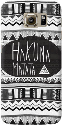 Hakuna Matata Samsung Galaxy S6 Case - Hipster Phone Case Design (282x480), Png Download