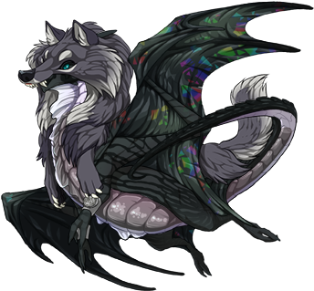 8759559 350 ^wolf Link - Villainous Dragon Black Hat (350x350), Png Download