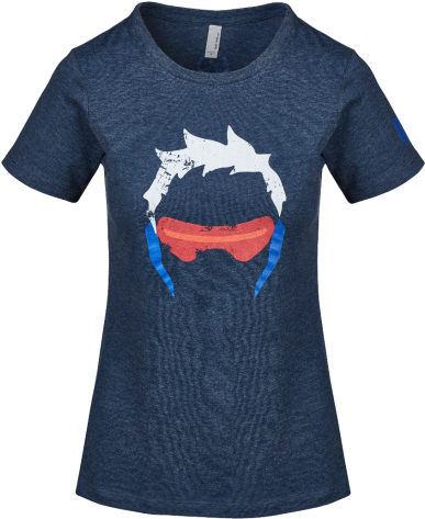 76 Shirt - Over-watch Basic Tees (550x550), Png Download