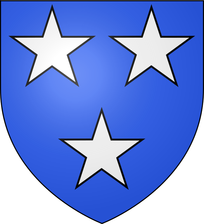 This Simple Pattern Was Originally Borne By The 13th - Moray Coat Of Arms (698x768), Png Download