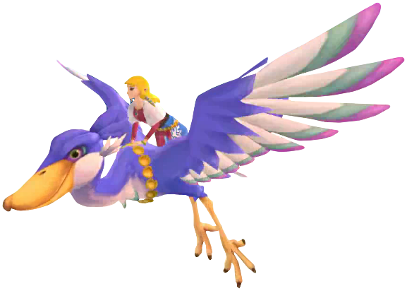 Ezlo Groose (skyward Sword) I Think Everyone Knows - Skyward Sword Zelda Loftwing (577x412), Png Download