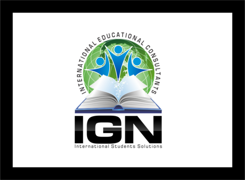 Ign International Educational Consultants, A Logo, - Graphic Design (500x367), Png Download
