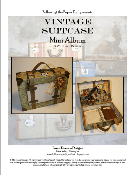 Suitcase Mini Album (600x600), Png Download