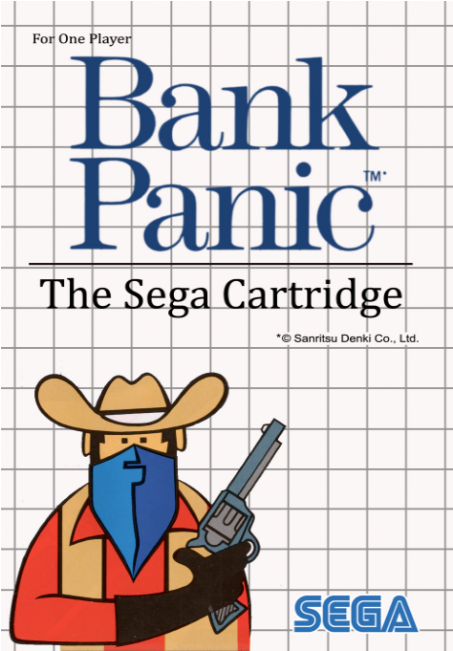 Sega Master System Bank Panic (650x650), Png Download