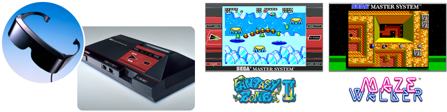 Bonus Master System Games Fantasy Zone Ii And Maze - Master System (1000x300), Png Download